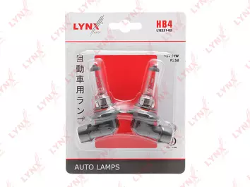 HB4 Lynx <span>лампы автомобильные галоген </span>