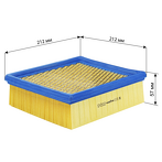 Воздушный фильтр Goodyear  GY2112