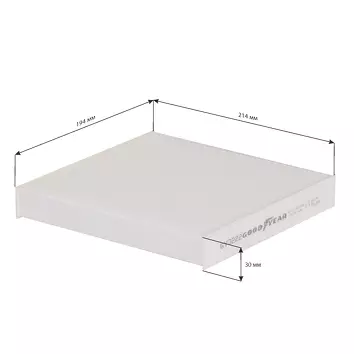 Goodyear GY3222 <span>салонный фильтр </span>