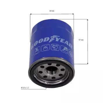 Goodyear GY1202 <span>масляный фильтр</span>