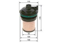 Топливный фильтр Bosch F 026 402 247