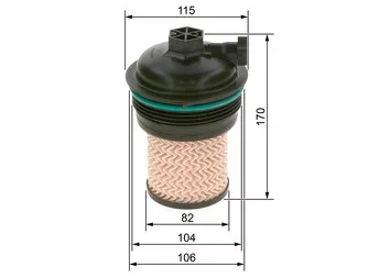 Bosch F 026 402 247 <span>топливный фильтр</span>