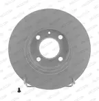 Тормозной диск Ferodo Premier Coat+ disc DDF205C для Volkswagen Caddy 2 пок. / 9K9