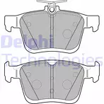 Задние тормозные колодки Delphi  LP2490