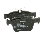 Задние тормозные колодки Delphi  LP2490