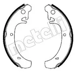Задние тормозные колодки Metelli  53-0456