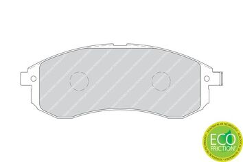 Ferodo Premier Eco Friction FDB1702 <span>тормозные колодки передние</span>