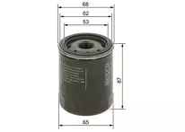 Масляный фильтр Bosch 0 986 4B7 065