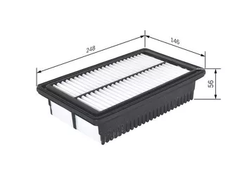 Bosch F026400558 <span>воздушный фильтр </span>
