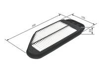 Воздушный фильтр Bosch  F 026 400 349
