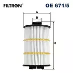 Масляный фильтр Filtron  OE 671/5