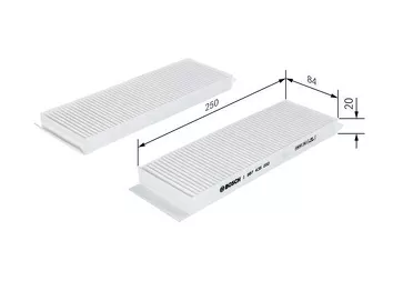 Bosch 1 987 435 050 <span>салонный фильтр пылевой</span>