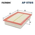 Воздушный фильтр Filtron AP 078/6 AP 078/6