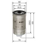 Топливный фильтр Bosch  1 457 434 105