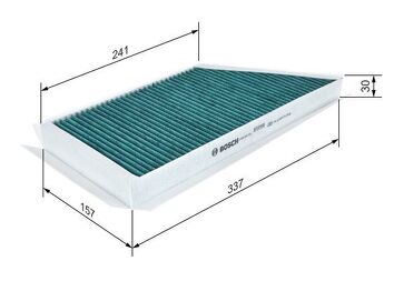 Bosch Filter Plus 0 986 628 535 <span>салонный фильтр угольный</span>