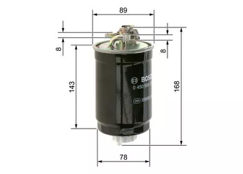 Bosch 0 450 906 274 <span>топливный фильтр</span>