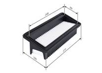 Воздушный фильтр Bosch F 026 400 128
