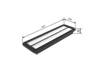Bosch F026400455 <span>воздушный фильтр </span>