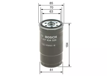 Bosch 1 457 434 324 <span>топливный фильтр</span>