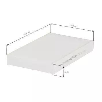 Goodyear GY3214 <span>салонный фильтр </span>