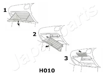 Japanparts FAA-H010 <span>салонный фильтр пылевой</span>