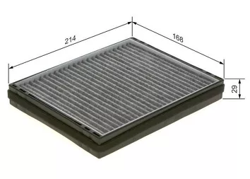 Bosch 1 987 435 588 <span>салонный фильтр угольный</span>