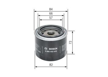 Bosch 0986452019 <span>масляный фильтр</span>