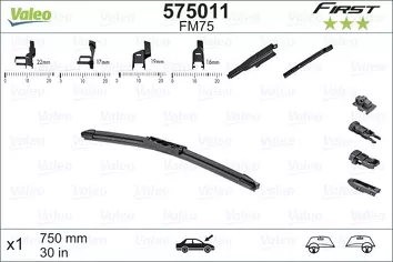 Valeo First Multiconnection v2 FM75 + FM53 <span>щетки стеклоочистителя 750/530 мм</span>
