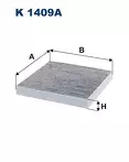 Фильтр Filtron  K 1409A