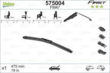 Valeo First Multiconnection v2 FM70 + FM47 <span>щетки стеклоочистителя 700/475 мм</span>
