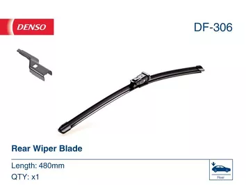 Denso Flat Rear DF-306 <span>задний дворник 480 мм</span>