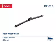 Denso Flat Rear DF-312 задний дворник
