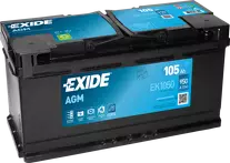 Аккумулятор Exide AGM 105 Ач  EK1050