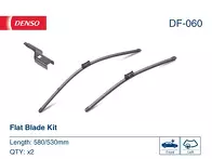 Комплект дворников Denso Flat 580/530 мм DF-060