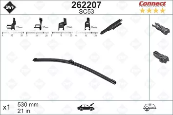 SWF Connect Front SC55 + SC53 <span>щетки стеклоочистителя 550/530 мм</span>