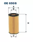 Масляный фильтр Filtron  OE 650/8