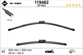 SWF VisioFlex 119462 <span>щетки стеклоочистителя 630/500 мм</span>