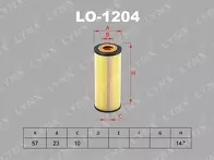 Масляный фильтр Lynx  LO-1204