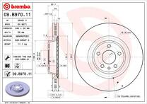 Тормозной диск Brembo Prime Line  09.B970.11