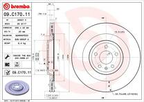 Тормозной диск Brembo Prime Line  09.C170.11