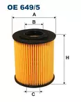 Масляный фильтр Filtron OE 649/5