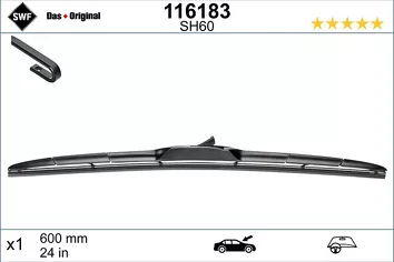 SWF Hybrid 116183 <span>щетка стеклоочистителя 600 мм</span>