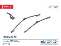 Комплект дворников Denso Flat 600/500 мм DF-100
