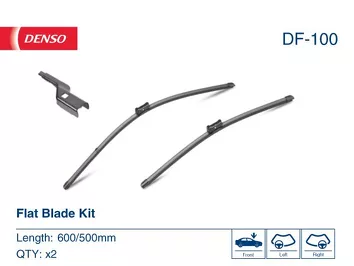 Denso Flat DF-100 <span>щетки стеклоочистителя 600/500 мм</span>