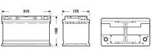 Аккумулятор Exide AGM 80 Ач  EK800