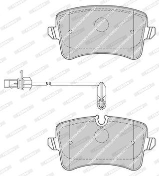 Ferodo FDB4410 <span>тормозные колодки задние</span>