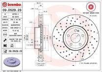 Тормозной диск Brembo Prime Line  09.D529.23