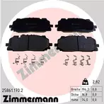 Передние тормозные колодки Zimmermann 25861.170.2 для Audi A6 C8 / седан