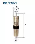 Топливный фильтр Filtron  PP 976/1