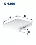 Фильтр Filtron  K 1369